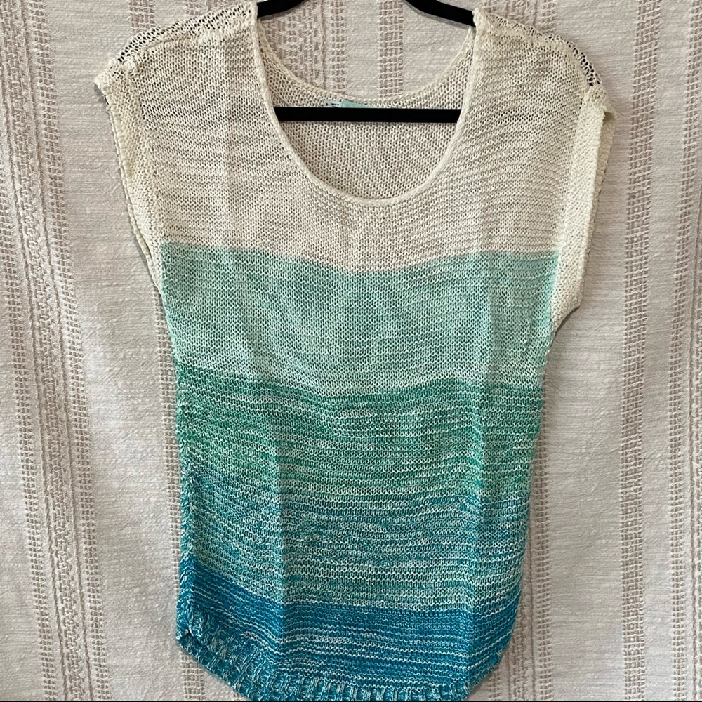 Maurice’s Ombré Short Sleeve Sweater